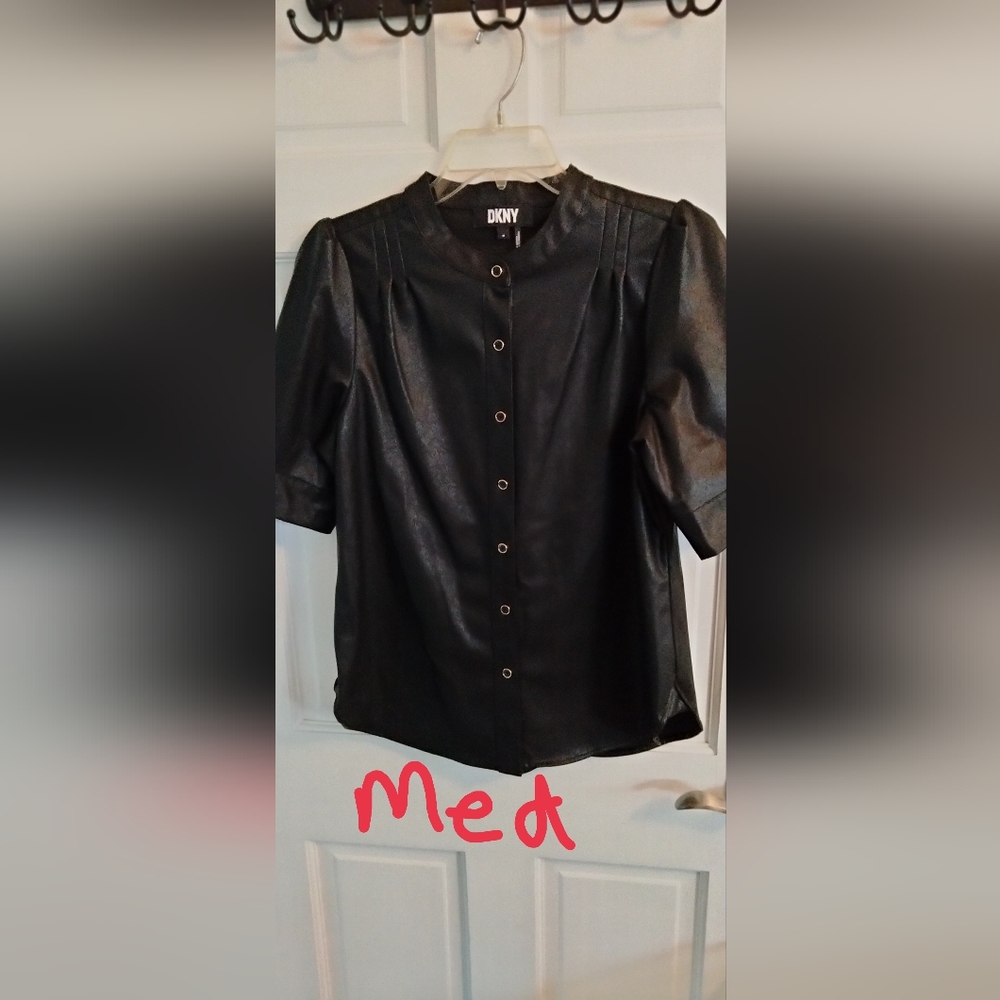 DKNYC Black Button Down Shirt